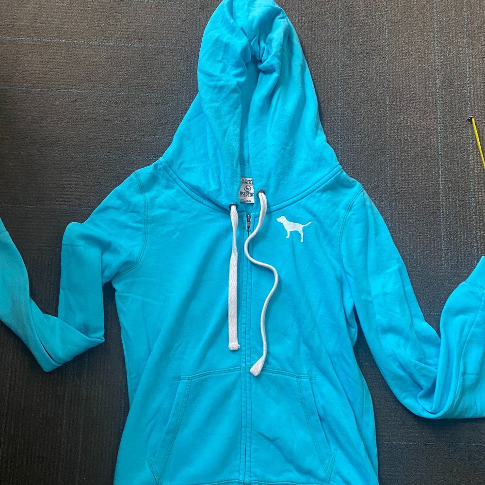 PINK Sweatshirt- Hoodie/Zipper